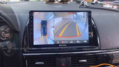 Màn hình DVD Android liền camera 360 xe Mazda CX5 2013 - 2016 | Bravigo Ultimate (4G+64G)  